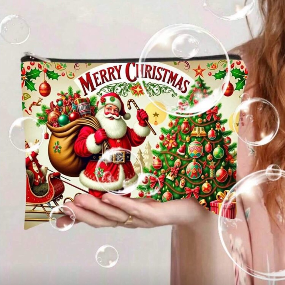 Festive Christmas Clutch Bag